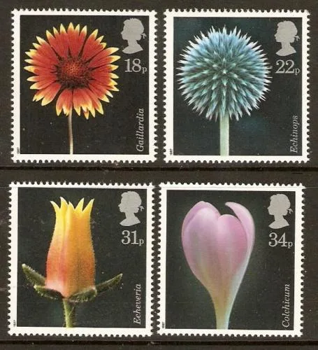 Gr.Britain 1987 Bloemen - Flowers postfris/mnh