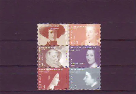 Nederland 3048-3053 1001 Vrouwen uit Nederlandse geschiedenis 2013 postfris/mnh