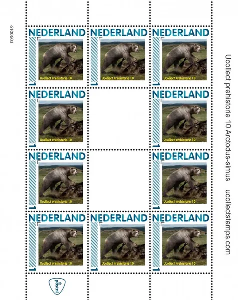 NETHERLANDS 2011 UCOLLECT PREHISTORY 10 BEER MINIATURE SHEET SOUVENIR SHEETLET UNMOUNTED MNH