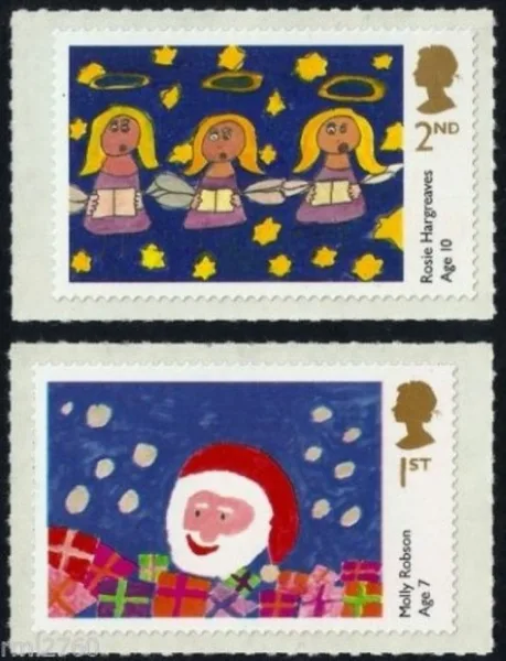 Gr. Britain 2013 Christmas Children's Drawings MNH