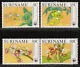 490-493 Orchids / WNF / WWF 1986 MNH