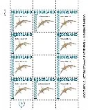 Nederland Ucollect prehistorie 11 Mesosaurus vel/sheetlet postfris/mnh