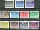 Pays-Bas 1108a-1118a Série de chiffres, Timbres en rouleau Crouwel 1976 postfris/mnh
