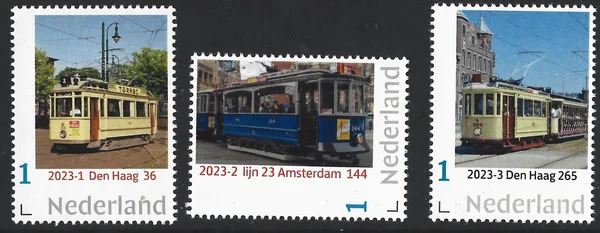 Netherlands 2023 trams: yearset, MNH