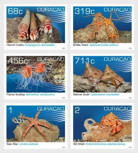 Curacao 2019 Schaaldieren crustateans postfris/mnh