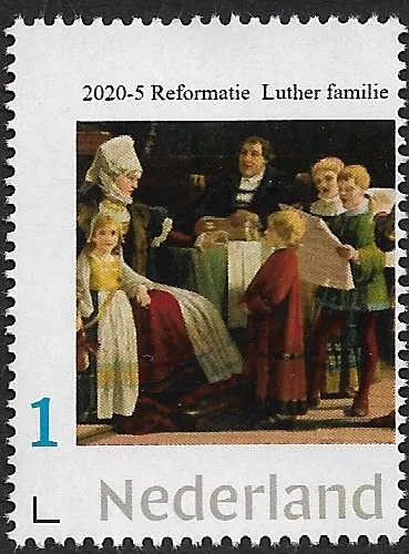 Netherlands 2020-5 Luther: The Luther family MNH