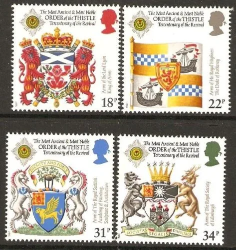 Gr.Britain 1987 Schotse heraldiek - Scottish heraldry postfris/mnh