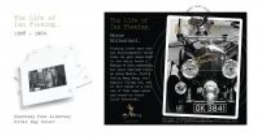 Alderney 2014 Ian Fleming author James Bond block m/s FDC MNH
