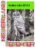 Nederland 2014 Ucollect uilen 2 owls eulen Laplanduil postfris/mnh