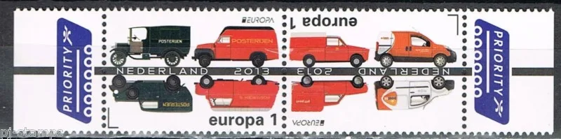 Netherlands 3055-3056 Europa - postal vehicles 2013 MNH
