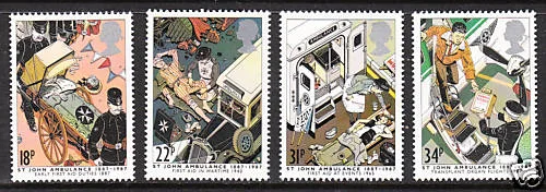Gr.Britain 1987 St Johns Ambulance postfris/mnh