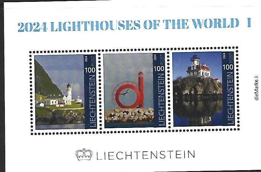 Liechtenstein 2024-1 Phare Phares du monde f/s neuf/mnh