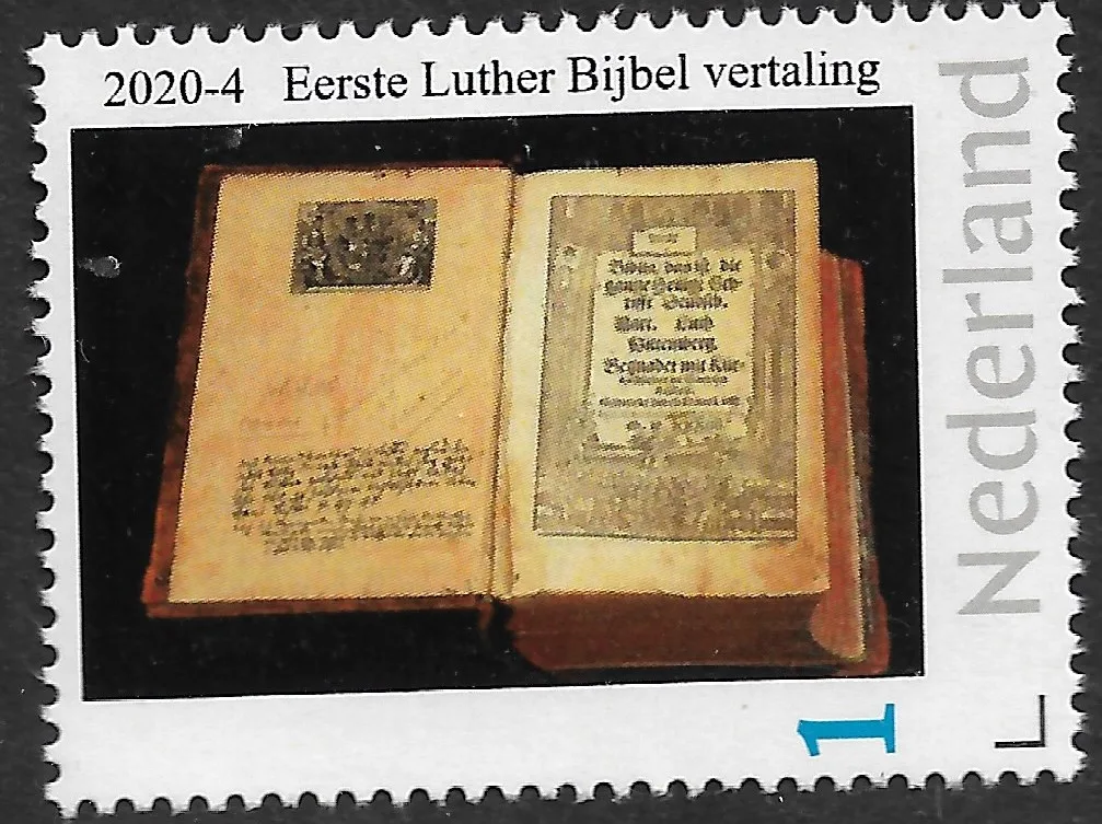 Pays-Bas 2020-4 Luther : première traduction de la Bible de Luther neuf/mnh