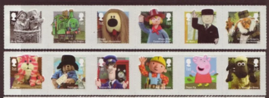 Gr. Britannien 2014 Kinder-Fernsehserie Klassische Kinder-TV postfrisch/mnh