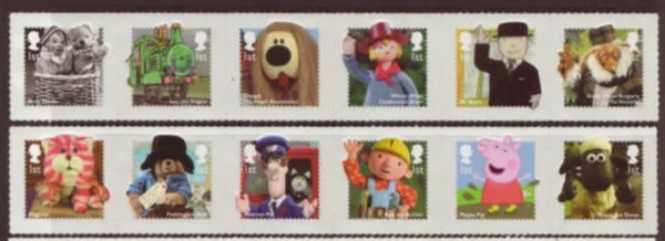 Gr. Britain 2014 Kinder TV series Classic Children TV postfris/mnh