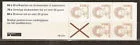 43a new rates 5x80ct + 1x cross 1991