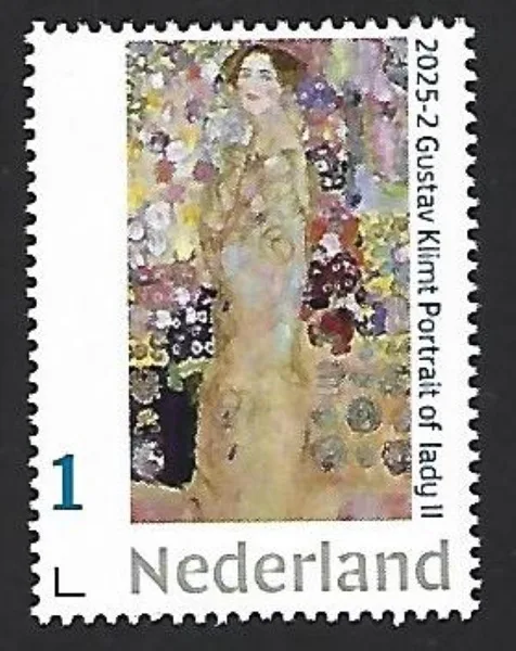 Nederland 2025-2 Gustav Klimt Portrait of a lady II postfris/mnh