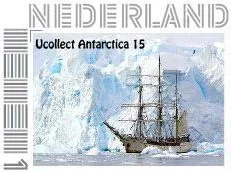 NEDERLAND UCOLLECT ANTARCTICA 15 Bark Europa schip-ship postfris/mnh 2012