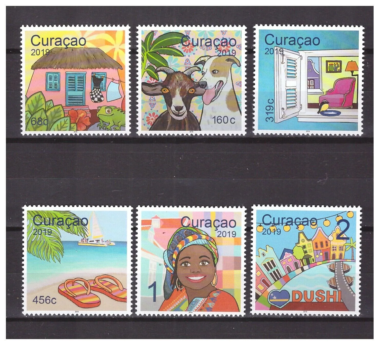 Curacao 2019 Toerisme tourism postfris/mnh