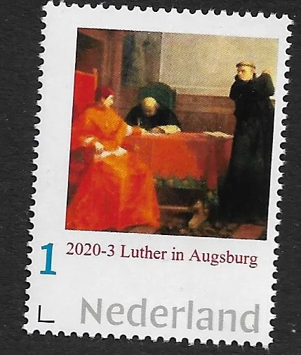 Niederlande 2020-3 Reformation Luther in Augsburg postfrisch