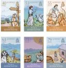 Alderney 2013 Beatrix Potter kinderboeken postfris/mnh