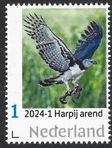 Netherlands 2024-1 Bird: Harpy Eagle MNH