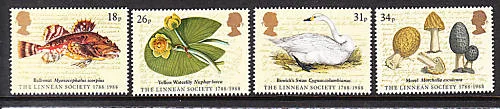 Gr.Britain 1988 Linnean Society postfris/mnh