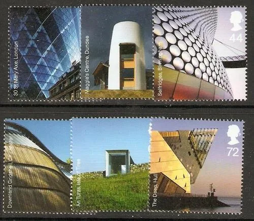 Gr.Britain 2006 Architectuur postfris/mnh