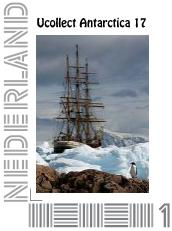 Netherlands Ucollect Antarctica 17 Bark Europa- Penguin stamp MNH