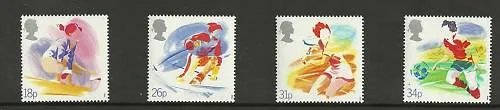Gr.Britain 1988 Sporten postfris/mnh