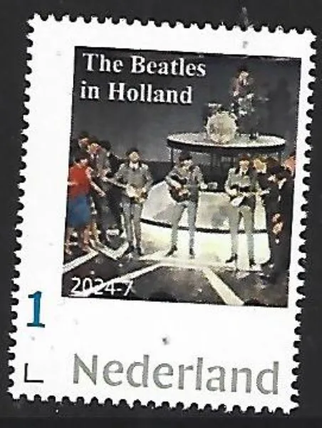 Nederland 2024-7 The Beatles 1964 in Nederland postfris/mnh