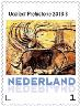 Netherlands 2013-3 Ucollect Prehistory drawing Rhinoceros MNH