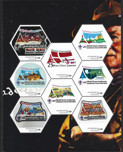 Luxembourg 2023 Scouting Jamboree 2 Sheetlet MNH