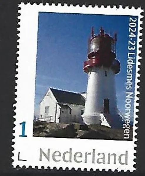 Nederland 2024-23 Vuurtoren lighthouse Lindesnes Norway postfris/mnh