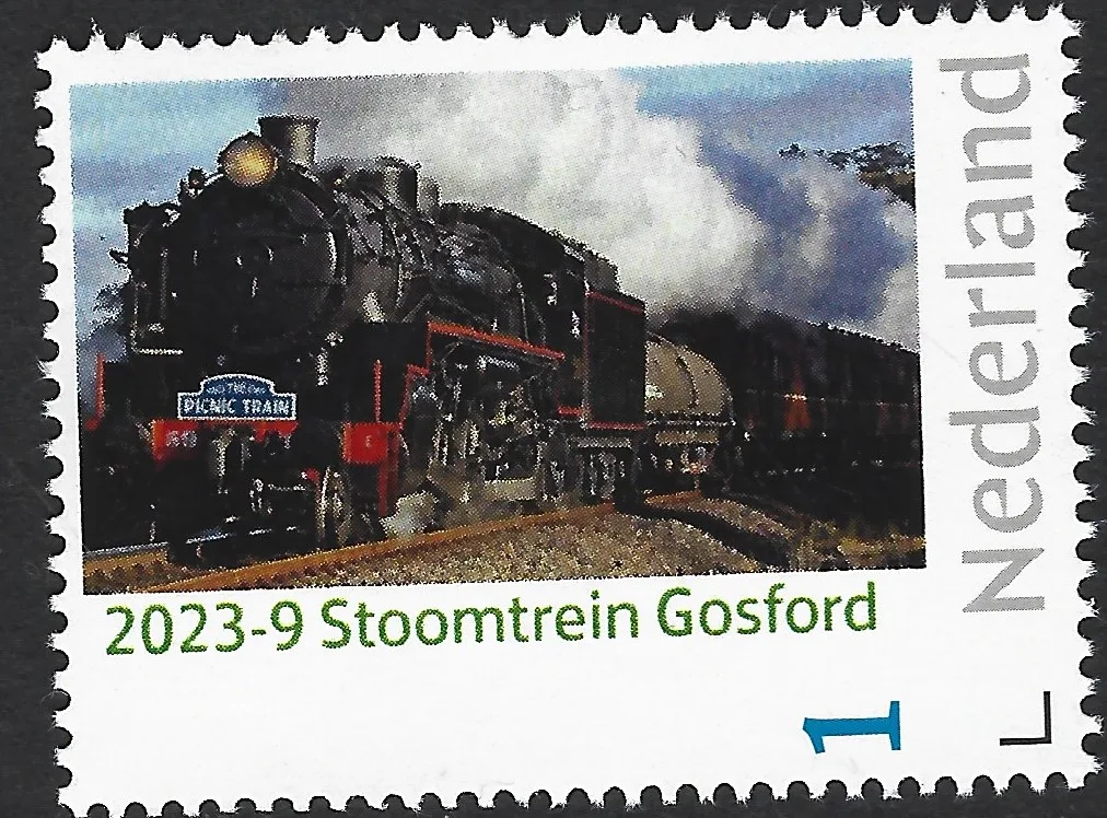 Niederlande 2023-9 Treinen: Steamtrain Gosford Australia contingent postfrisch/ungebraucht
