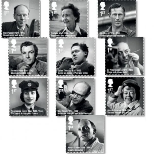 Great Britain 2014 remarkable lives MNH