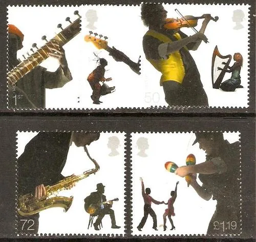 Gr.Britain 2006 Europa sounds of Britain postfris/mnh