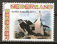 Nederland 2013-1 Ucollect Antarctica Chinstrap pinquin postfris/mnh