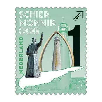 Nederland 3741a Mooi Nederland(90) Schiermonnikoog vuurtoren lighthouse 2019 postfris-mnh
