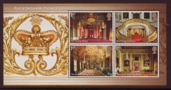 Gr. Britain 2014 Buckingham palace blok-m/s postfris/mnh