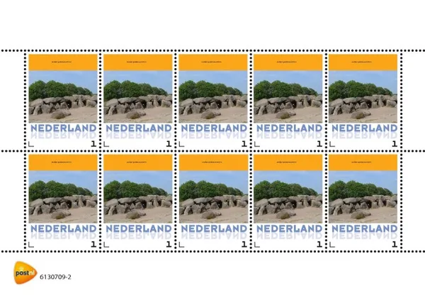 Netherlands 2013-5 Ucollect Prehistory Megaliths sheet MNH