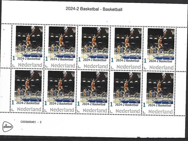 2024-2 Basketball sheetlet MNH