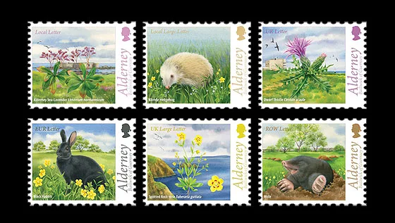 Alderney 2015 Flora en Fauna postfris/mnh
