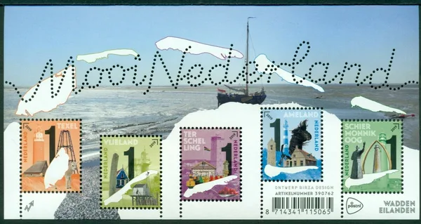 Nederland 3742 Mooi Nederland(vz) Waddeneilanden vuurtoren lighthouse vel-sheetle 2019 postfris-mnh