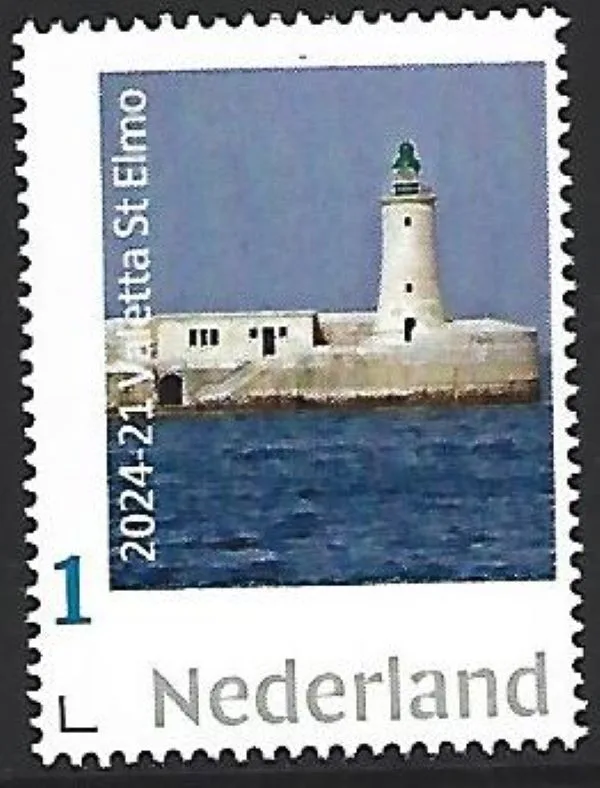 2024-21 Vuurtoren Lighthouse: St Elmo Valetta Malta postfris/mnh