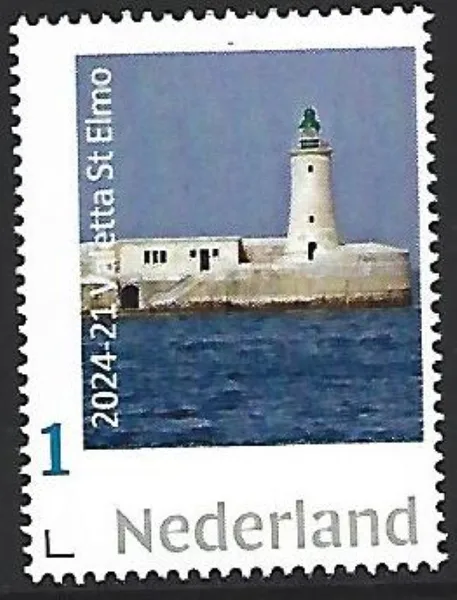 2024-21 Vuurtoren Lighthouse: St Elmo Valetta Malta postfris/mnh