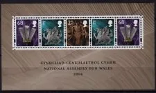 Gr.Britain 2006 Welsh Assembly blok-m/s postfris/mnh