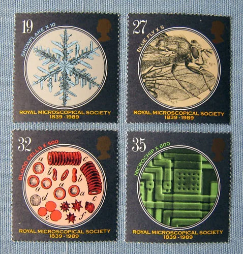 Großbritannien 1989 Mikroskope postfrisch/mnh