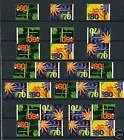 all combinations from stamp booklet 45