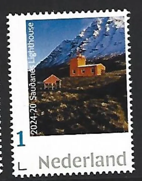 2024-20 Vuurtoren Lighthouse: Sauðanes Iceland postfris/mnh
